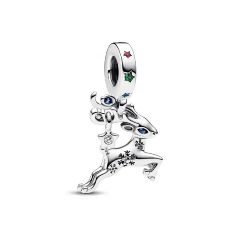 Blue Moon & Stars – 925 Sterling Silver