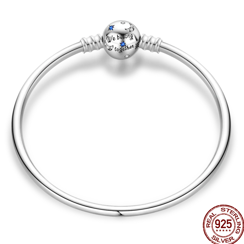 Infinity Glow Bracelet – 925 Sterling Silver