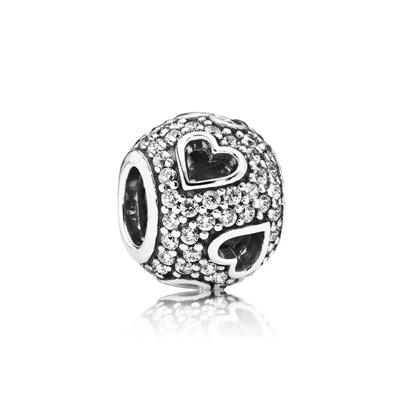 White Series Charms – 925 Sterling Silver