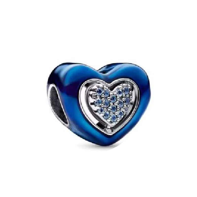 Blue Moon & Stars – 925 Sterling Silver
