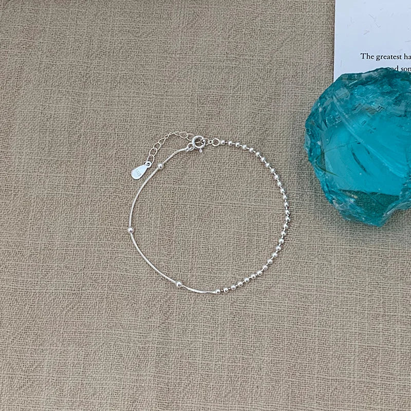 Ultra-Fine Line Bracelet – 925 Sterling Silver