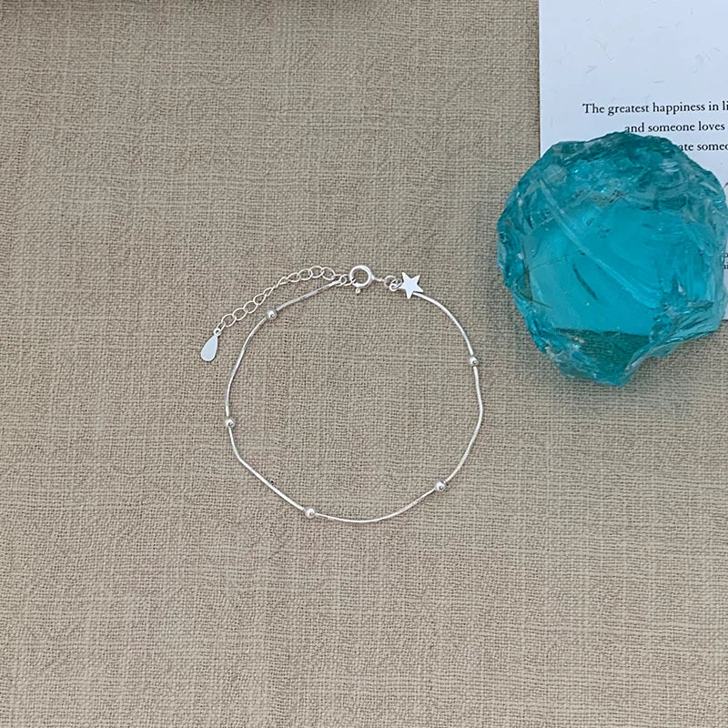 Ultra-Fine Line Bracelet – 925 Sterling Silver