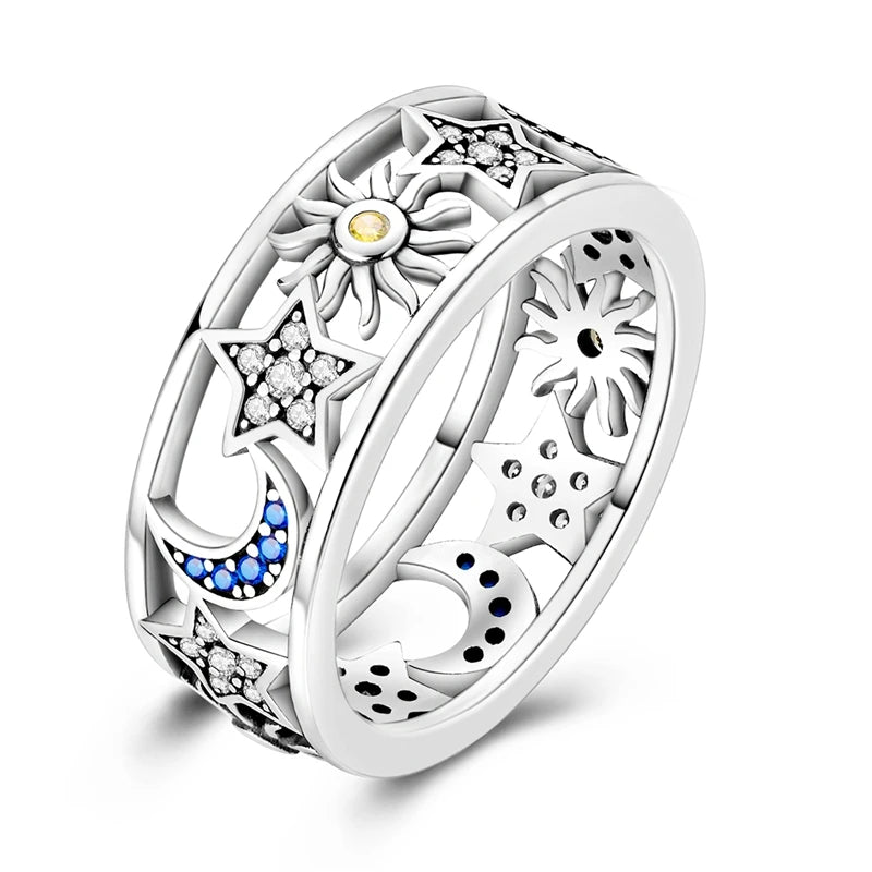 Spark 925 Sterling Silver Cocktail Ring