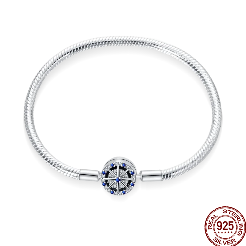 Infinity Glow Bracelet – 925 Sterling Silver