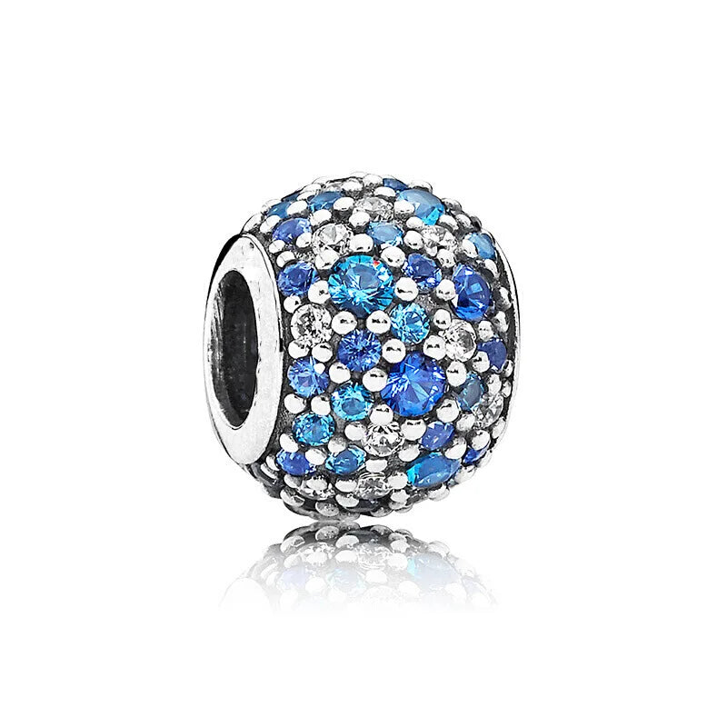 Blue Moon & Stars – 925 Sterling Silver