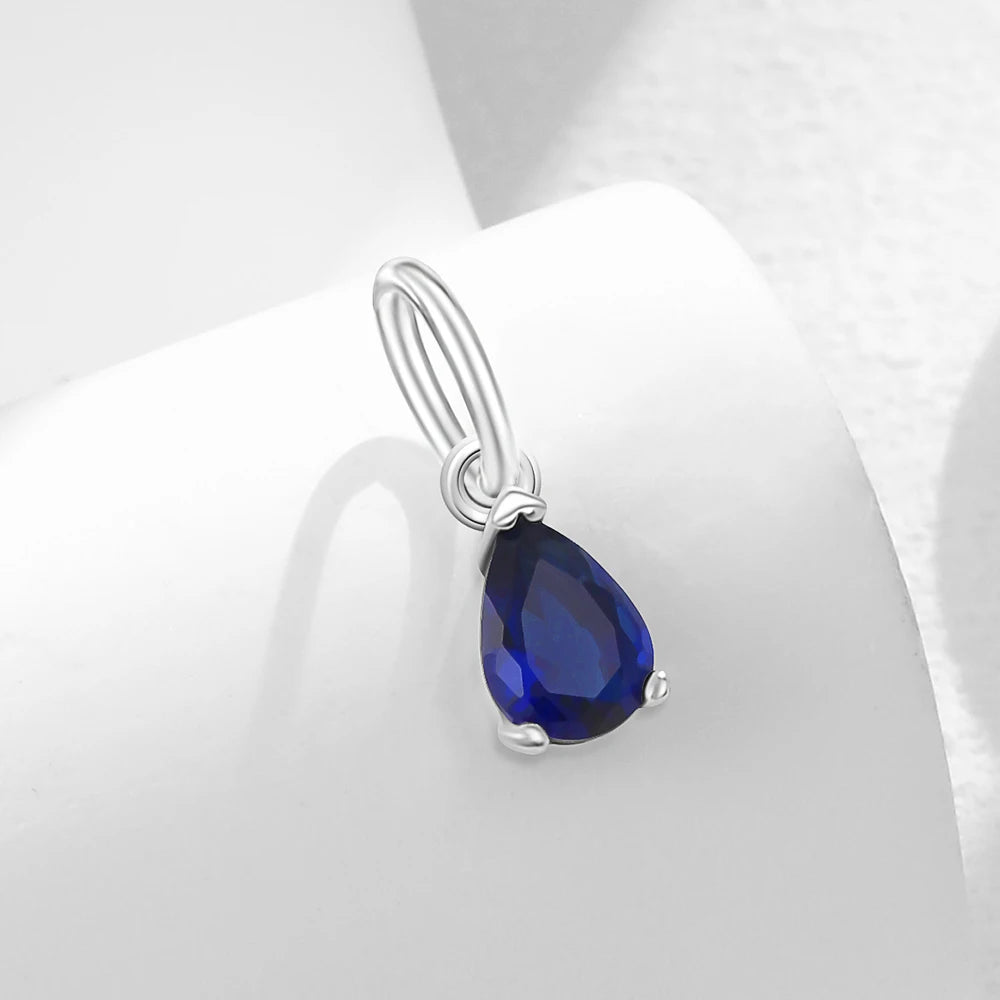 Blue Moon & Stars – 925 Sterling Silver