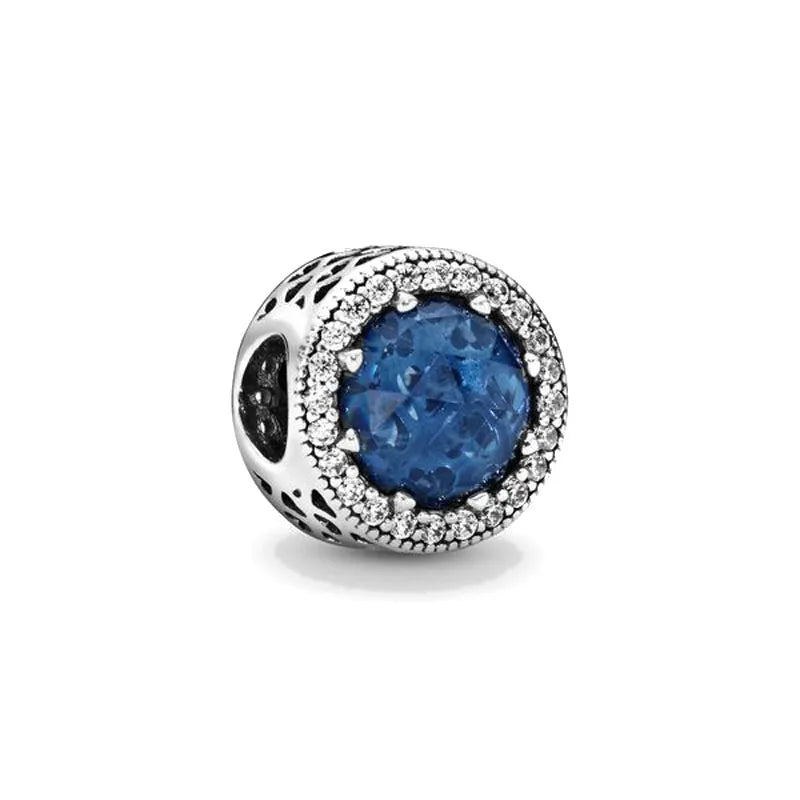 Blue Moon & Stars – 925 Sterling Silver