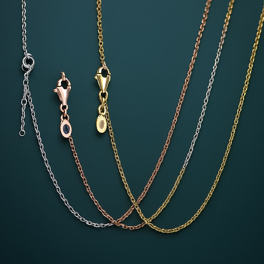 Necklace with Original Charm Pendant  –  925 Sterling Silver