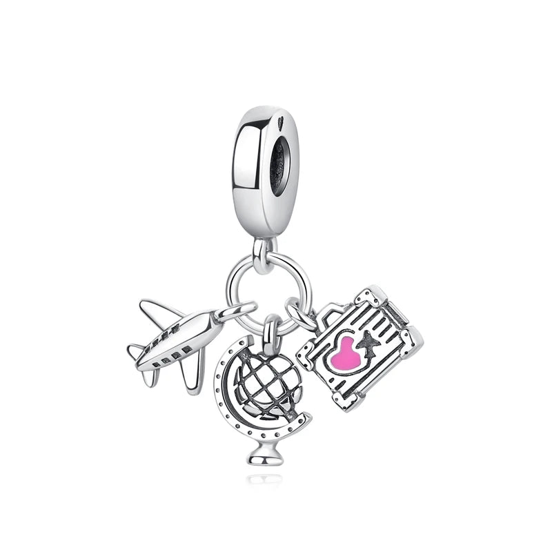 Wanderlust Charms  –  925 Sterling Silver