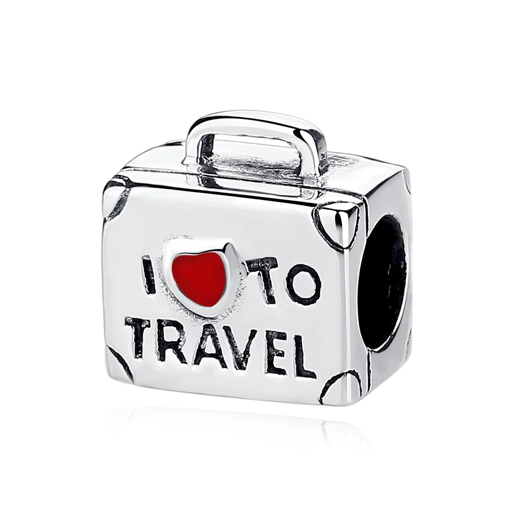 Wanderlust Charms  –  925 Sterling Silver