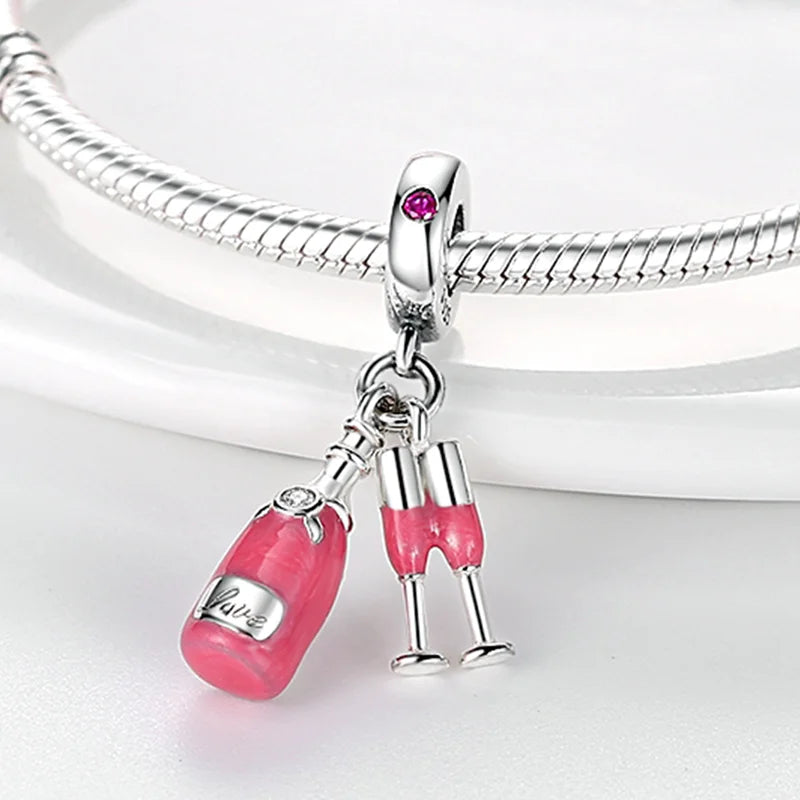 Zircon Charm – 925 Sterling Silver