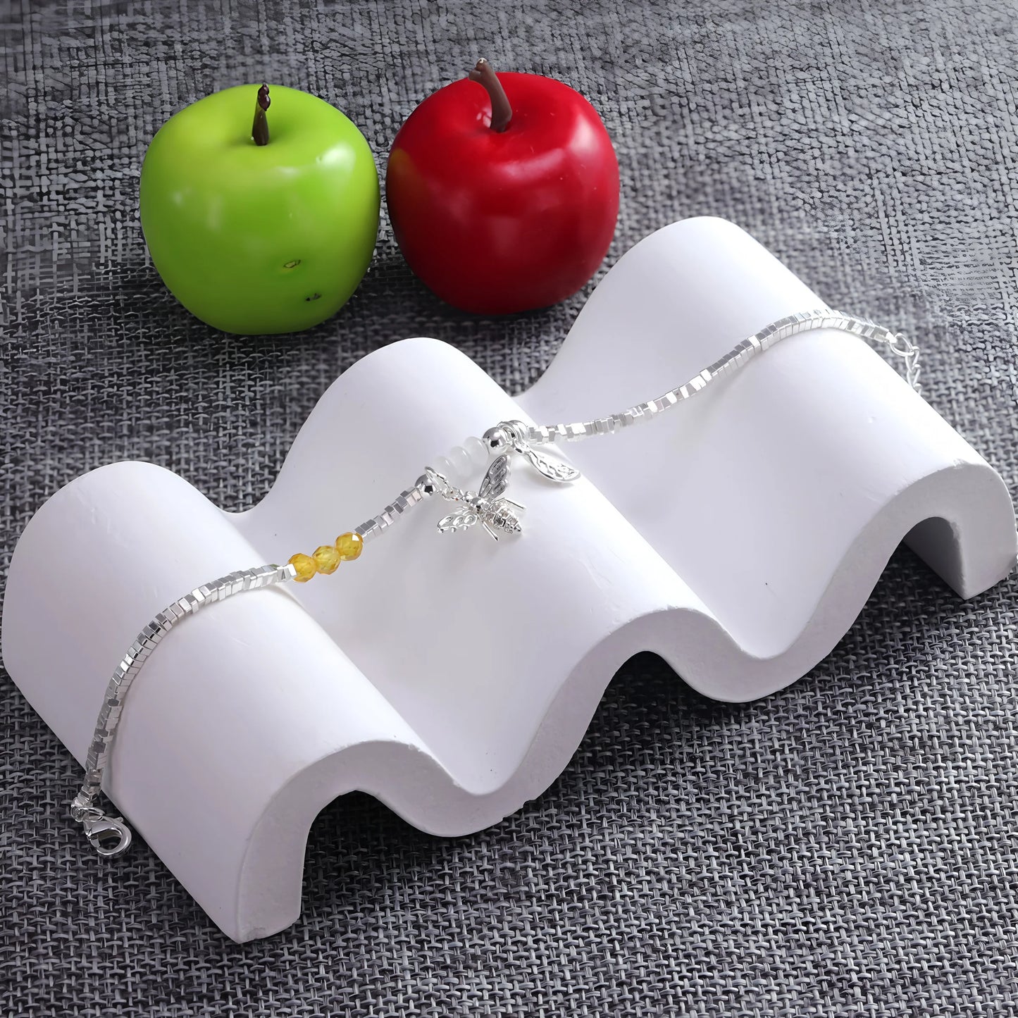 Love Heart Bracelet  – Sterling Silver