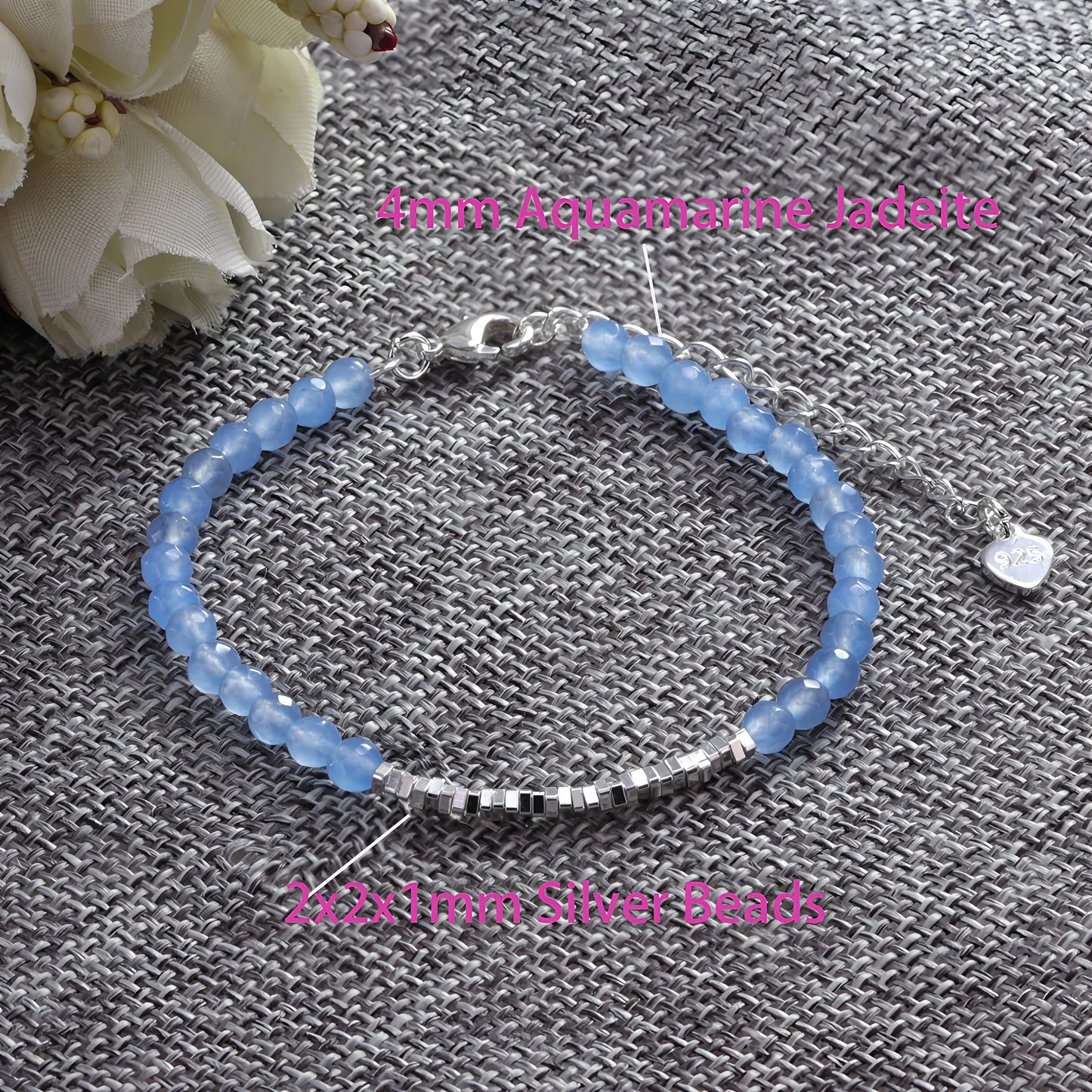 Love Heart Bracelet  – Sterling Silver