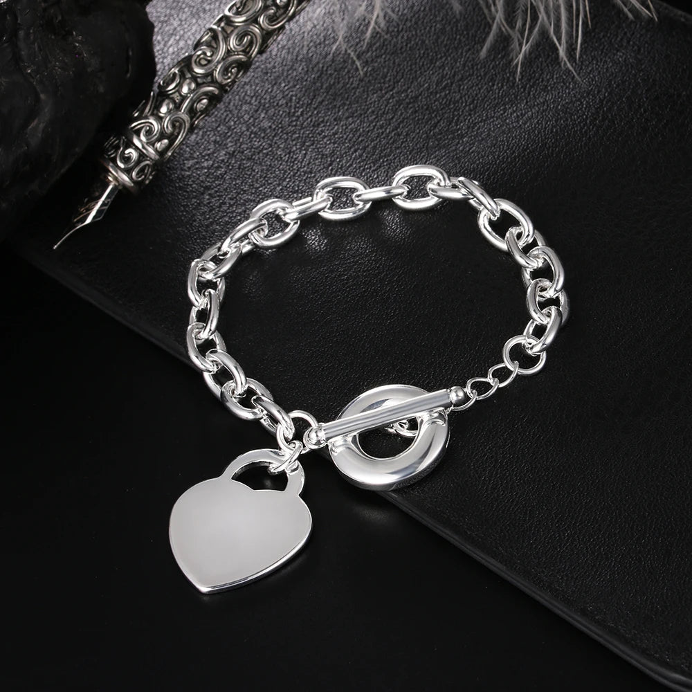 Twisted Rope Chain Bracelet –  925 Sterling Silver