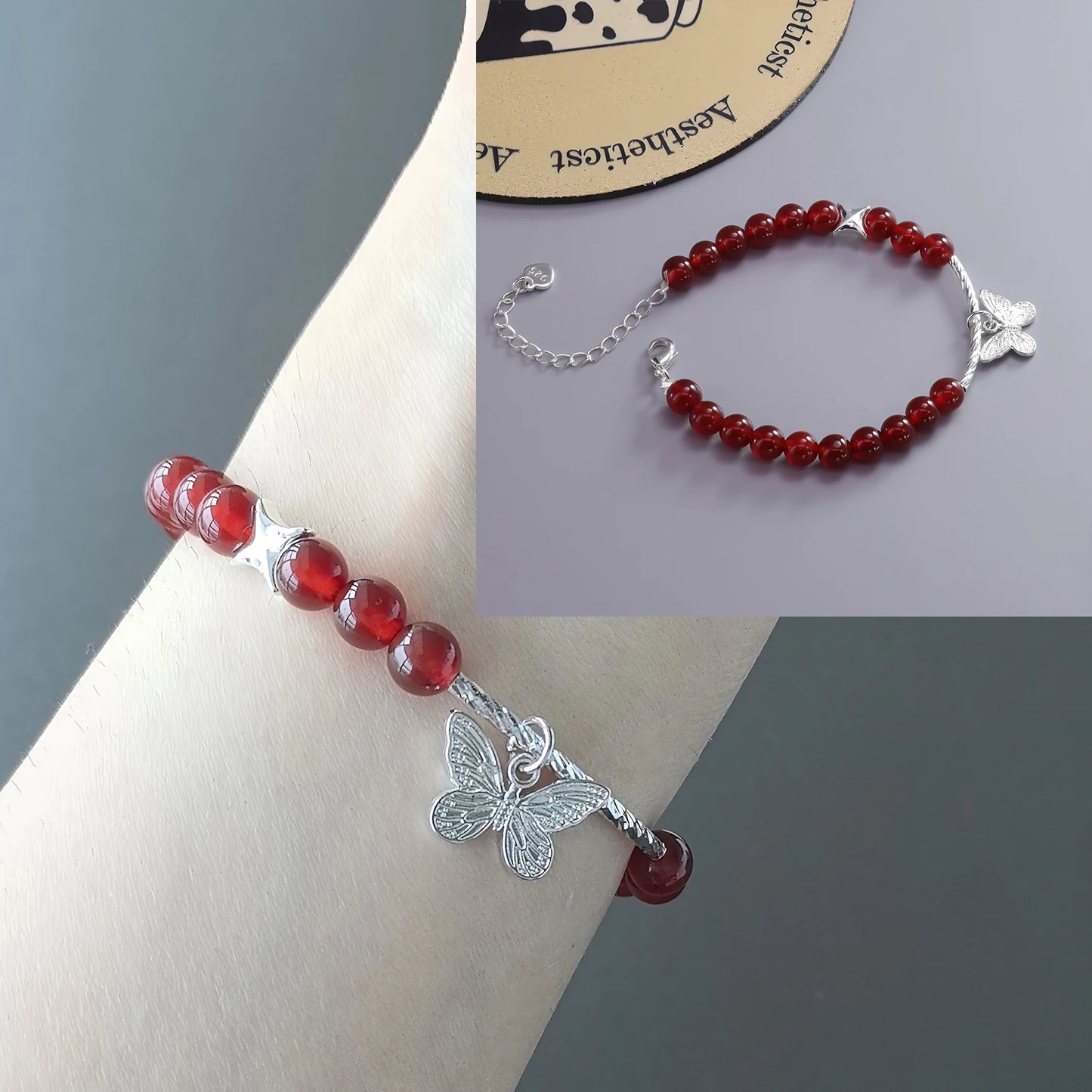 Love Heart Bracelet  – Sterling Silver