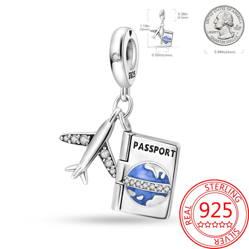 Eiffel Tower Charm –  925 Sterling Silver