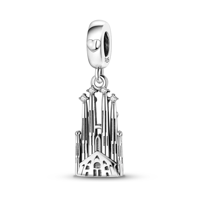 Zircon Charm – 925 Sterling Silver