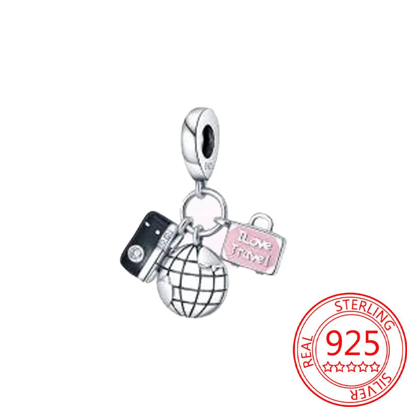 Eiffel Tower Charm –  925 Sterling Silver