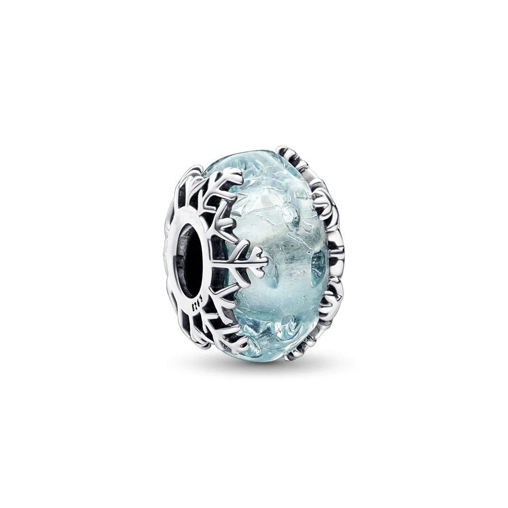 Murano Glass & Heart Charms – 925 Sterling Silver