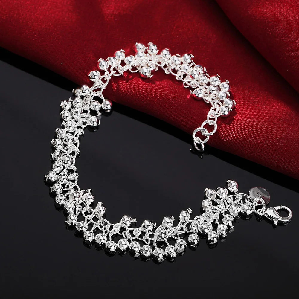 Twisted Rope Chain Bracelet –  925 Sterling Silver