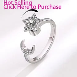 Sunflower Rotatable Ring Sterling Silver