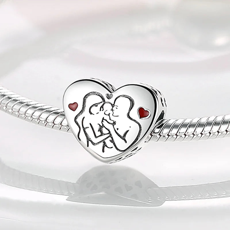 Zircon Charm – 925 Sterling Silver