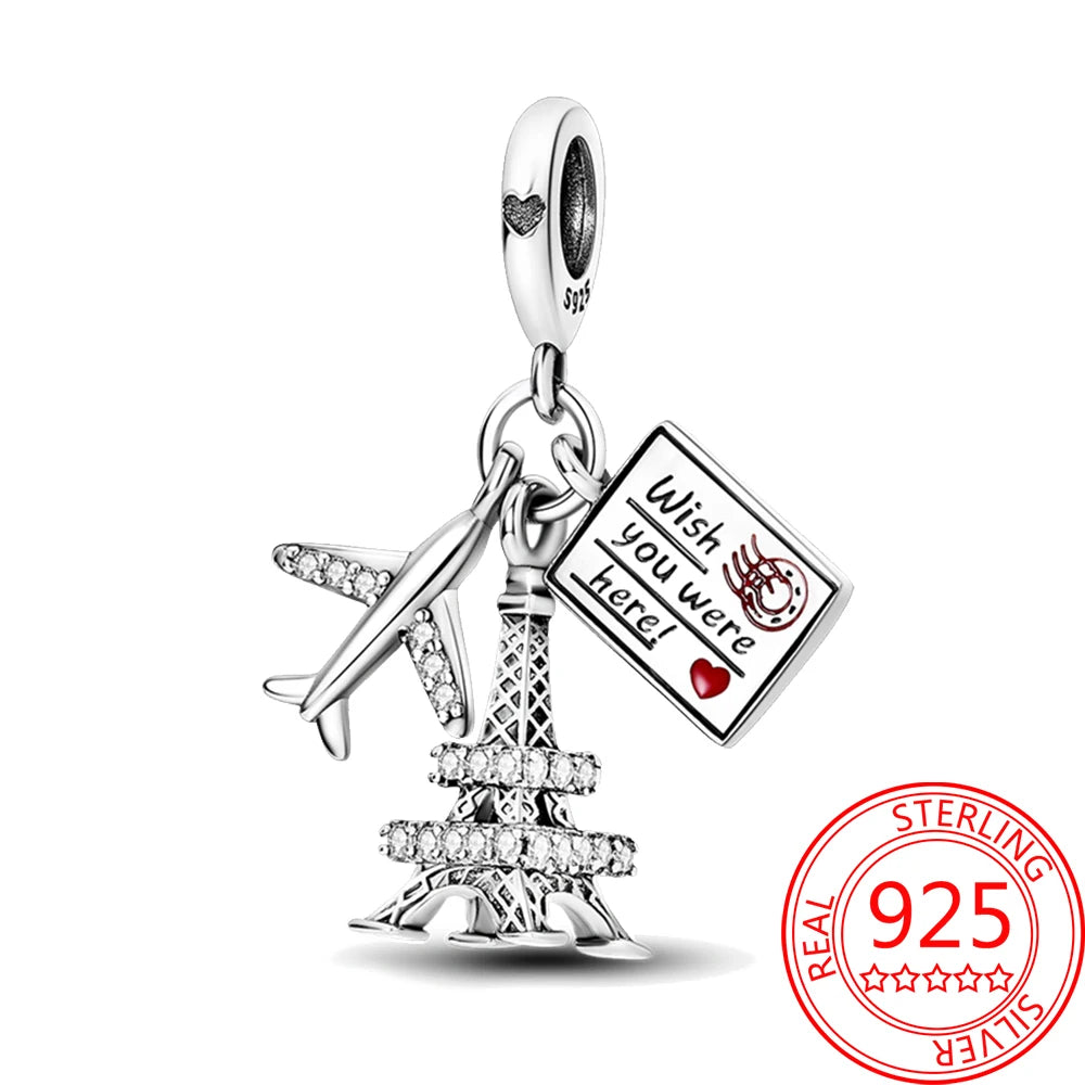 Eiffel Tower Charm –  925 Sterling Silver