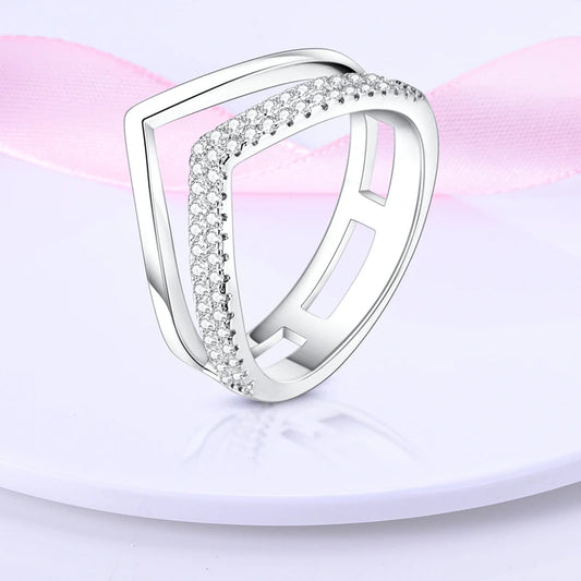 Spark 925 Sterling Silver Cocktail Ring