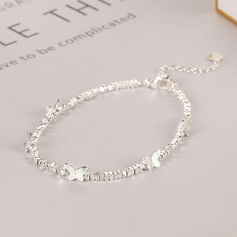 Love Heart Bracelet  – Sterling Silver