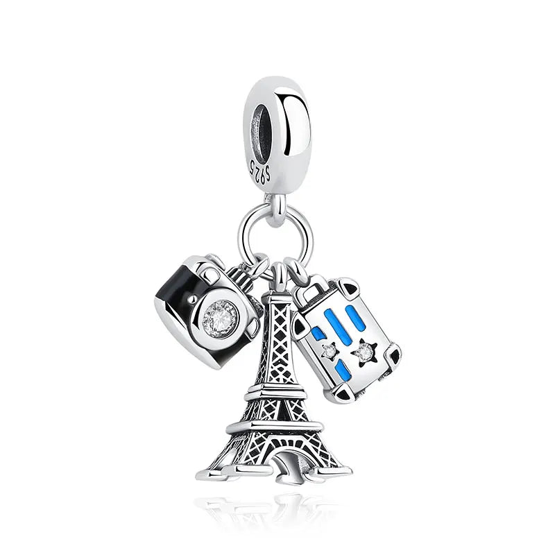 Wanderlust Charms  –  925 Sterling Silver