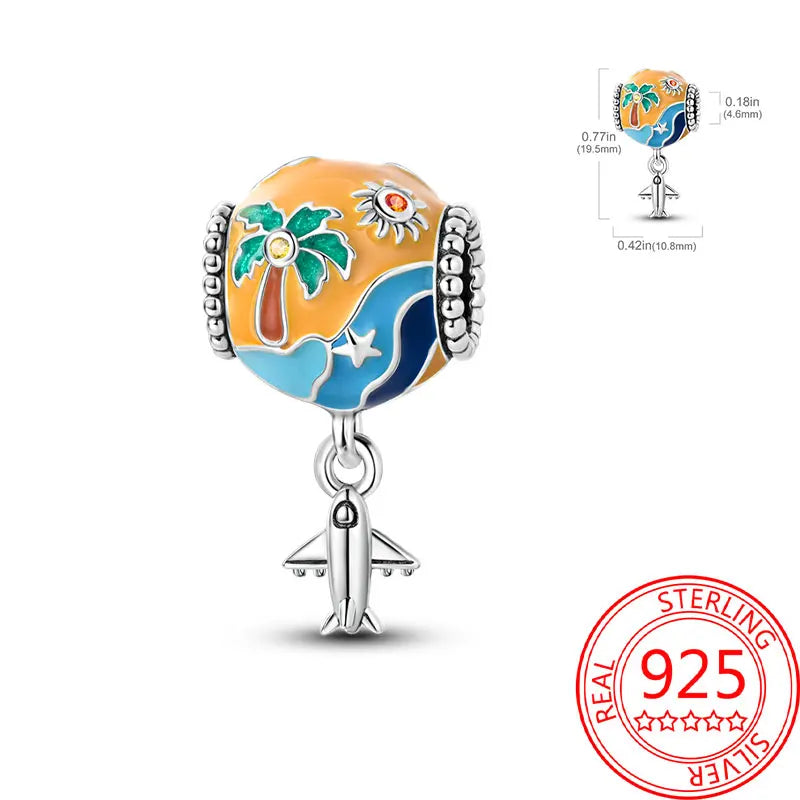 Eiffel Tower Charm –  925 Sterling Silver