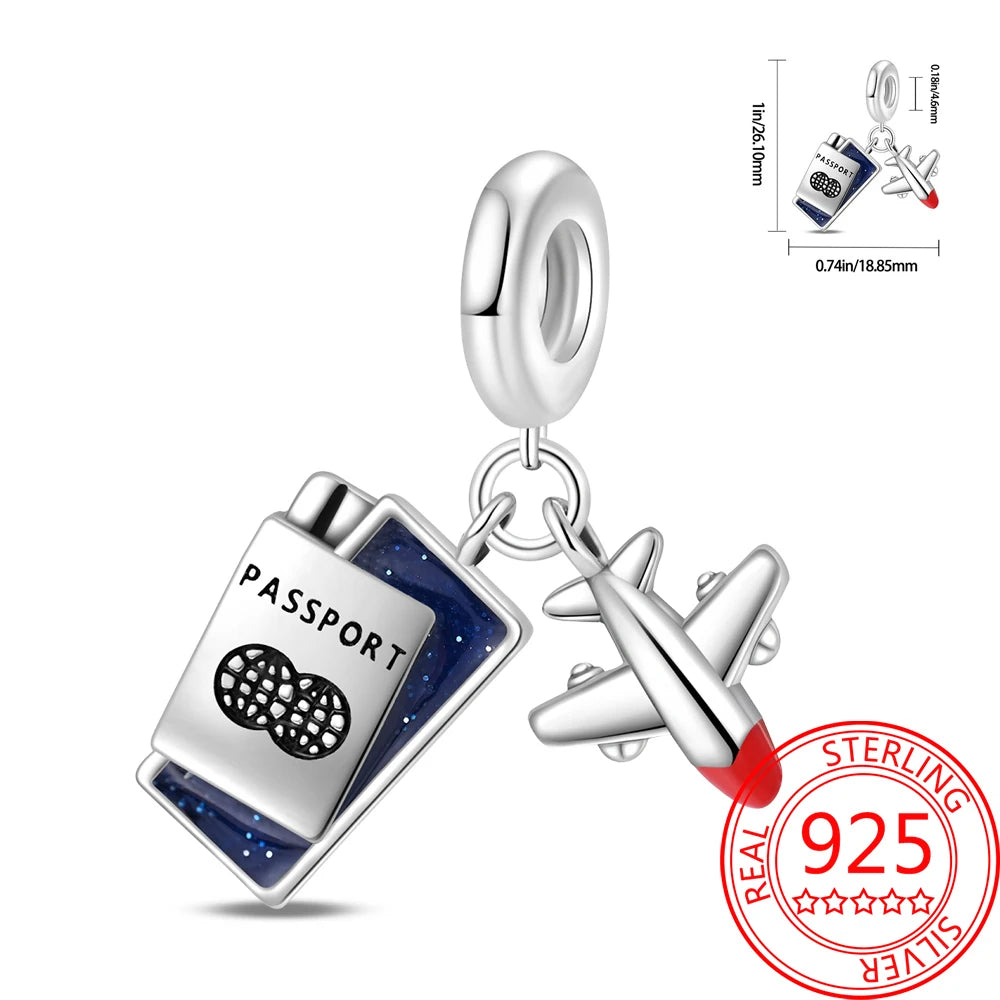 Eiffel Tower Charm –  925 Sterling Silver