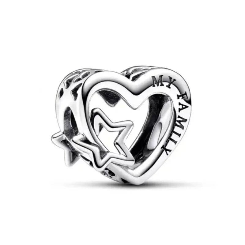 Blue Moon & Stars – 925 Sterling Silver