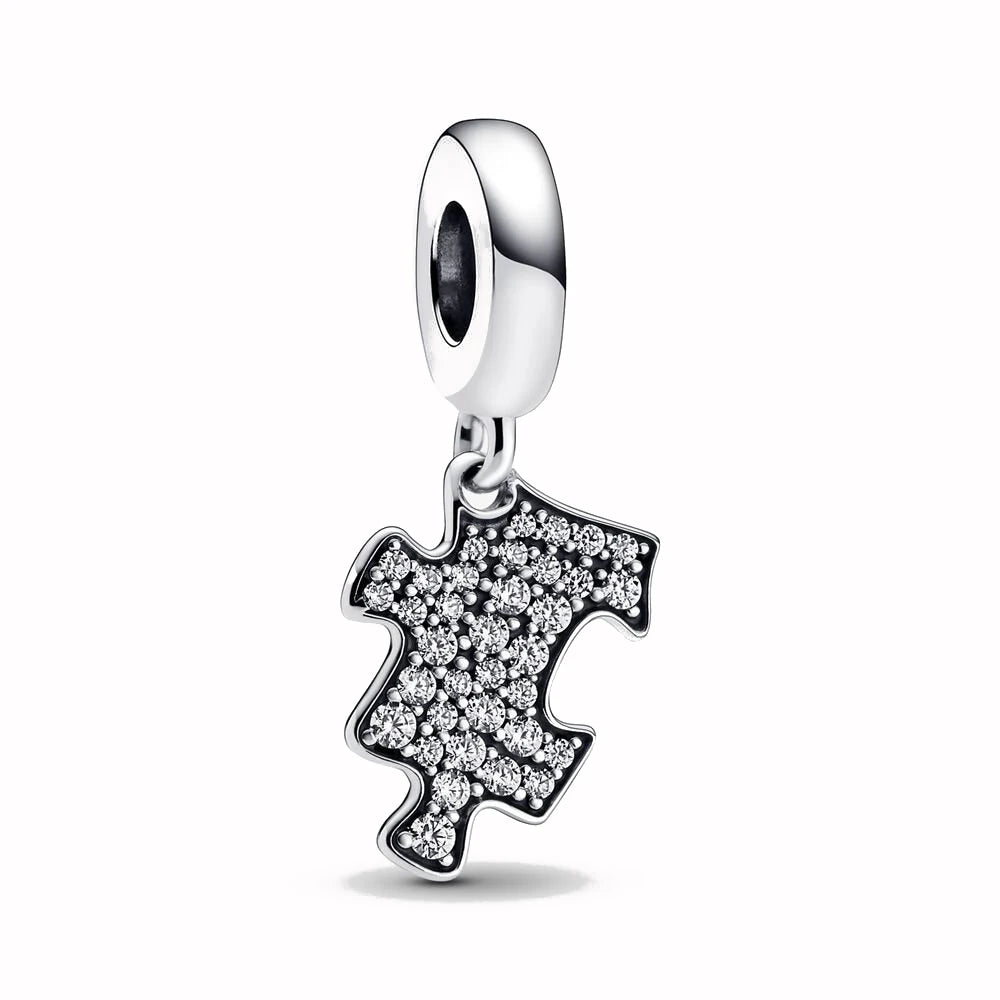 White Series Charms – 925 Sterling Silver
