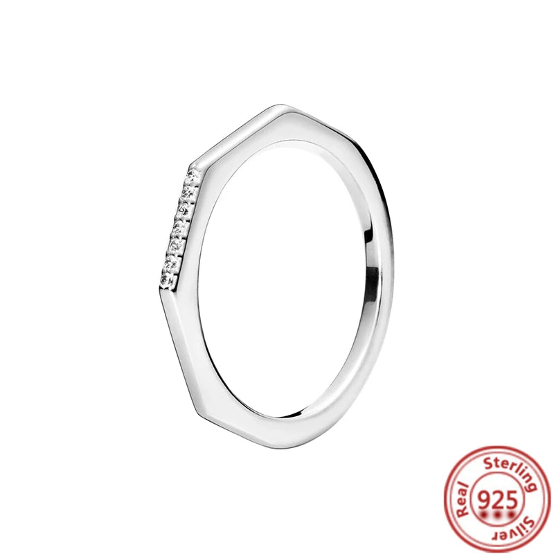 Sparkling Zircon Wings & Floral Detail – 925 Sterling Silver