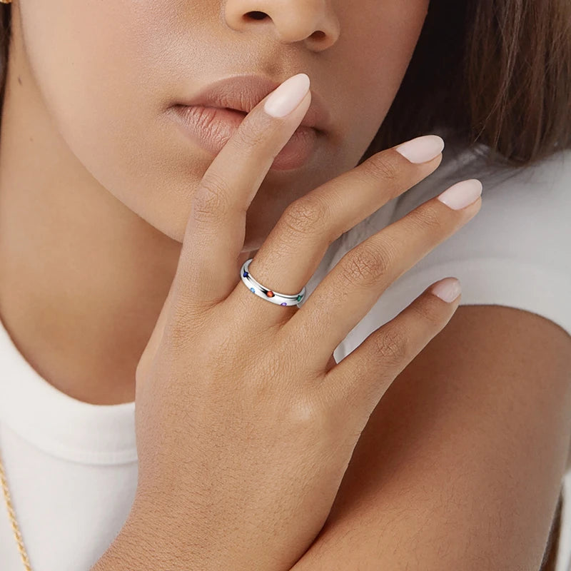 Spark 925 Sterling Silver Cocktail Ring