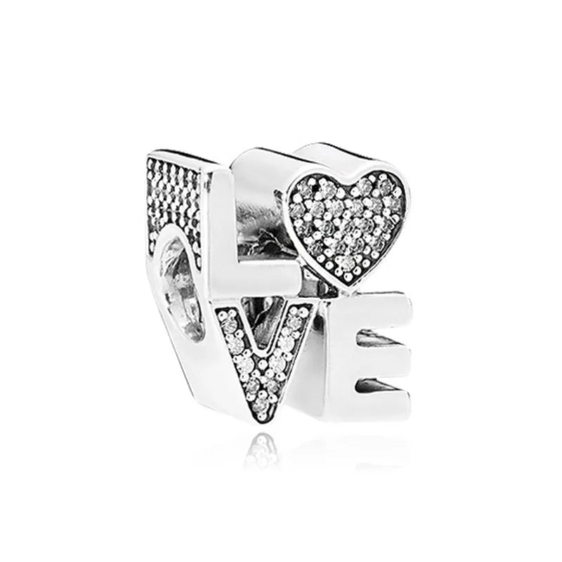 White Series Charms – 925 Sterling Silver