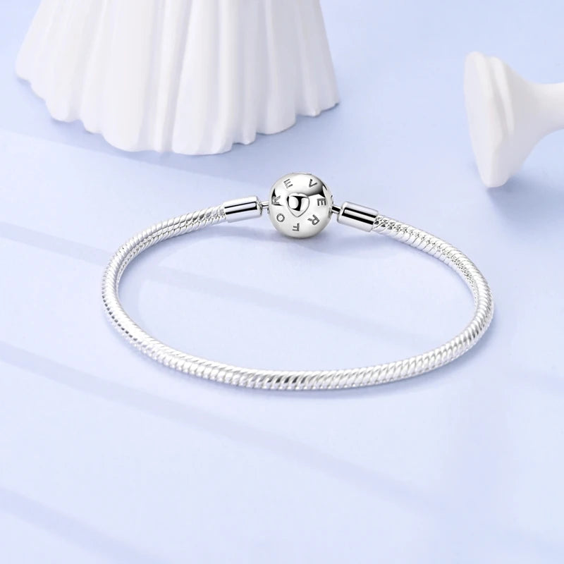 Garden of Hearts Bracelet –  925 Sterling Silver
