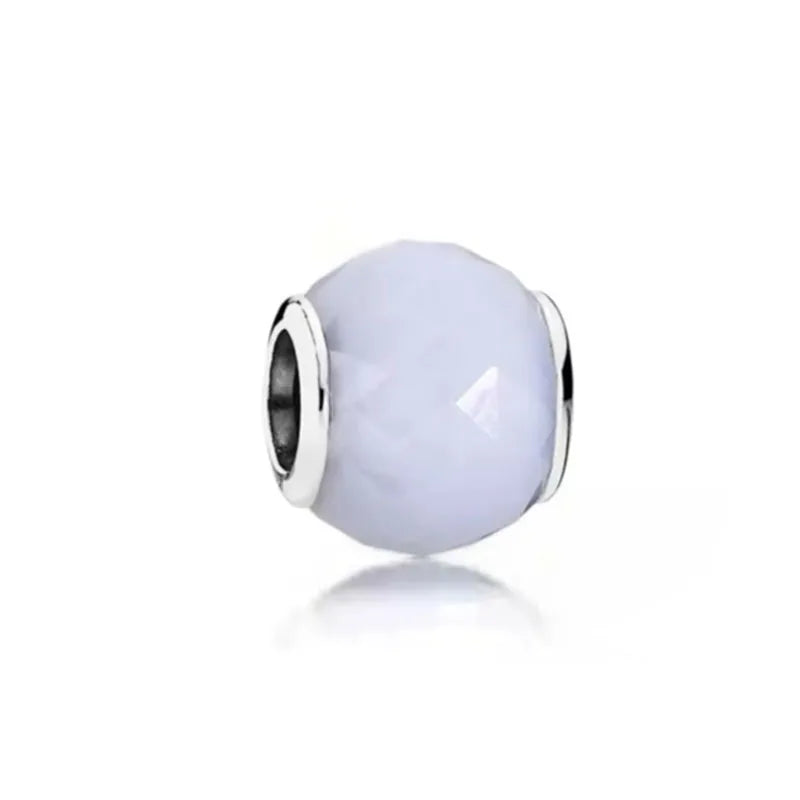 Murano Glass & Heart Charms – 925 Sterling Silver