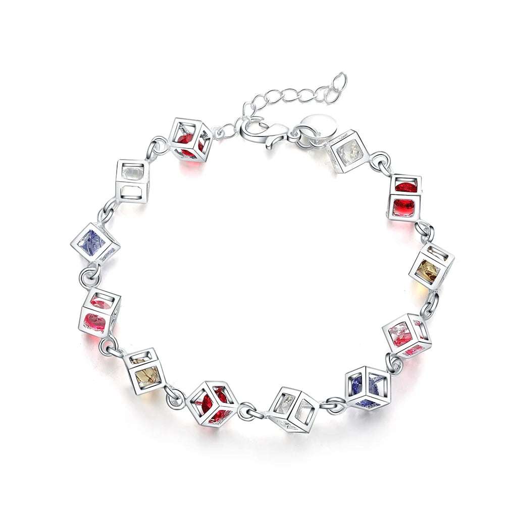 Twisted Rope Chain Bracelet –  925 Sterling Silver