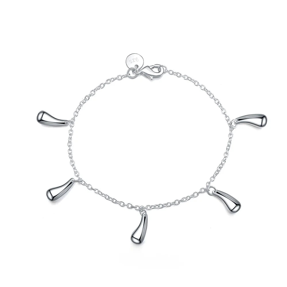 Twisted Rope Chain Bracelet –  925 Sterling Silver