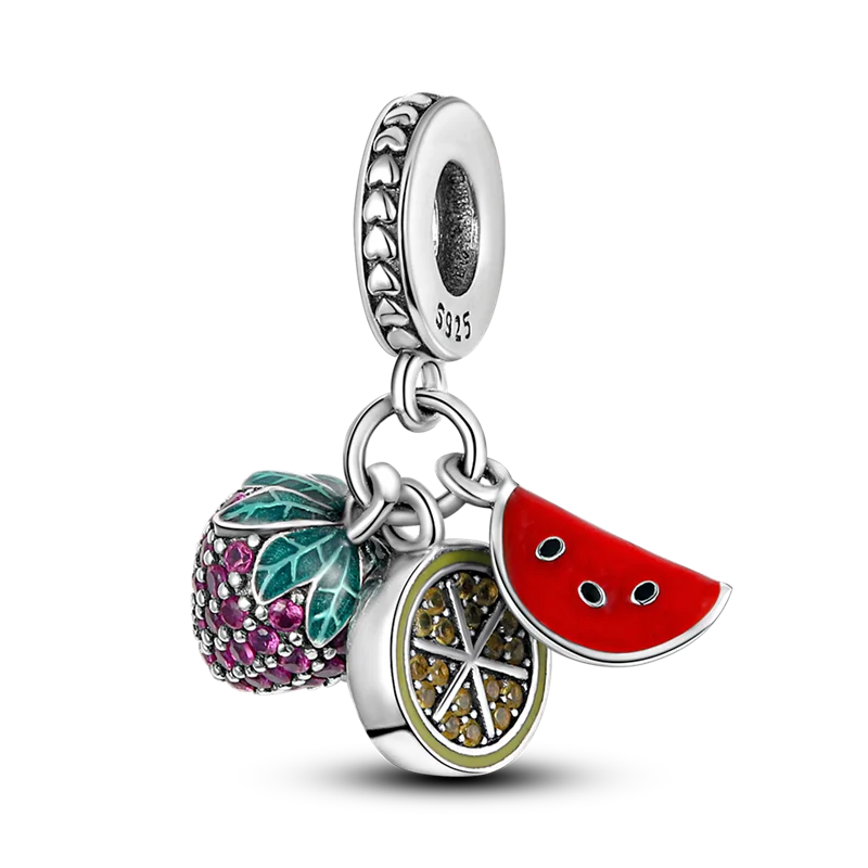 Zircon Charm – 925 Sterling Silver