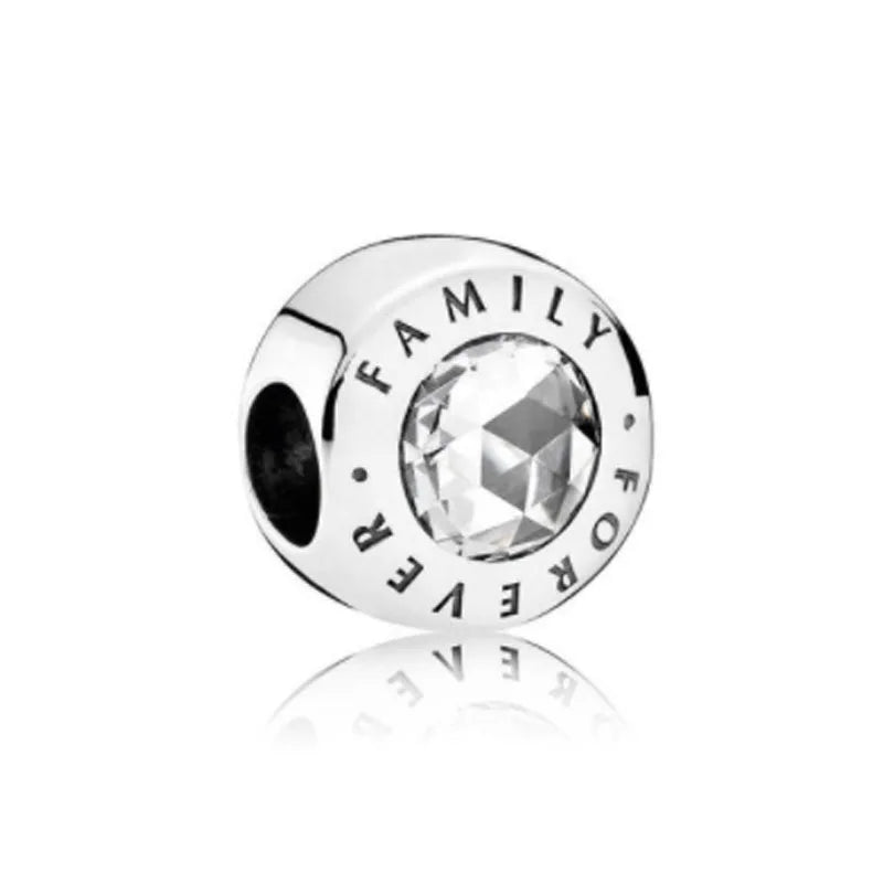 White Series Charms – 925 Sterling Silver