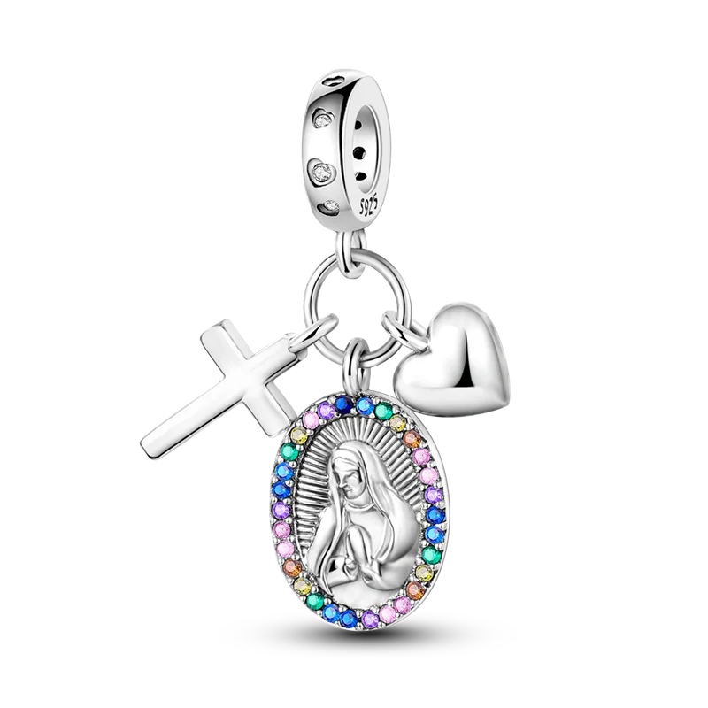 Zircon Charm – 925 Sterling Silver