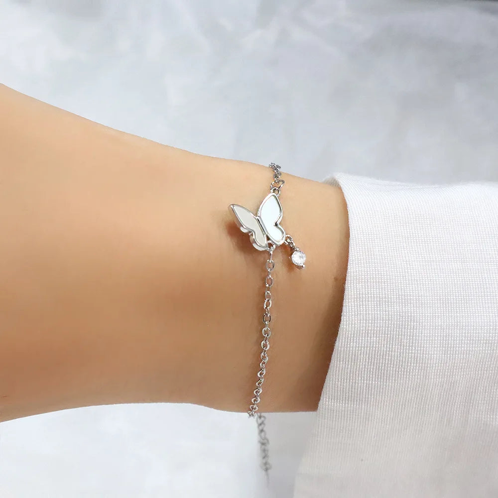 Ultra-Fine Line Bracelet – 925 Sterling Silver