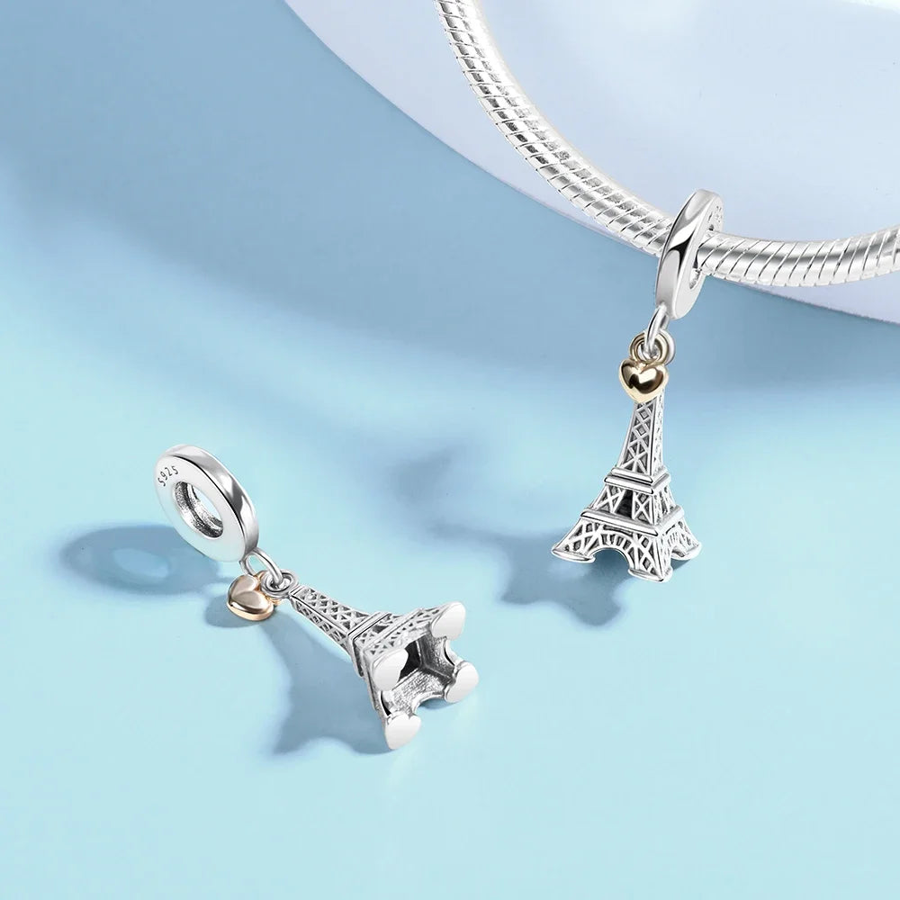 Eiffel Tower Charm –  925 Sterling Silver