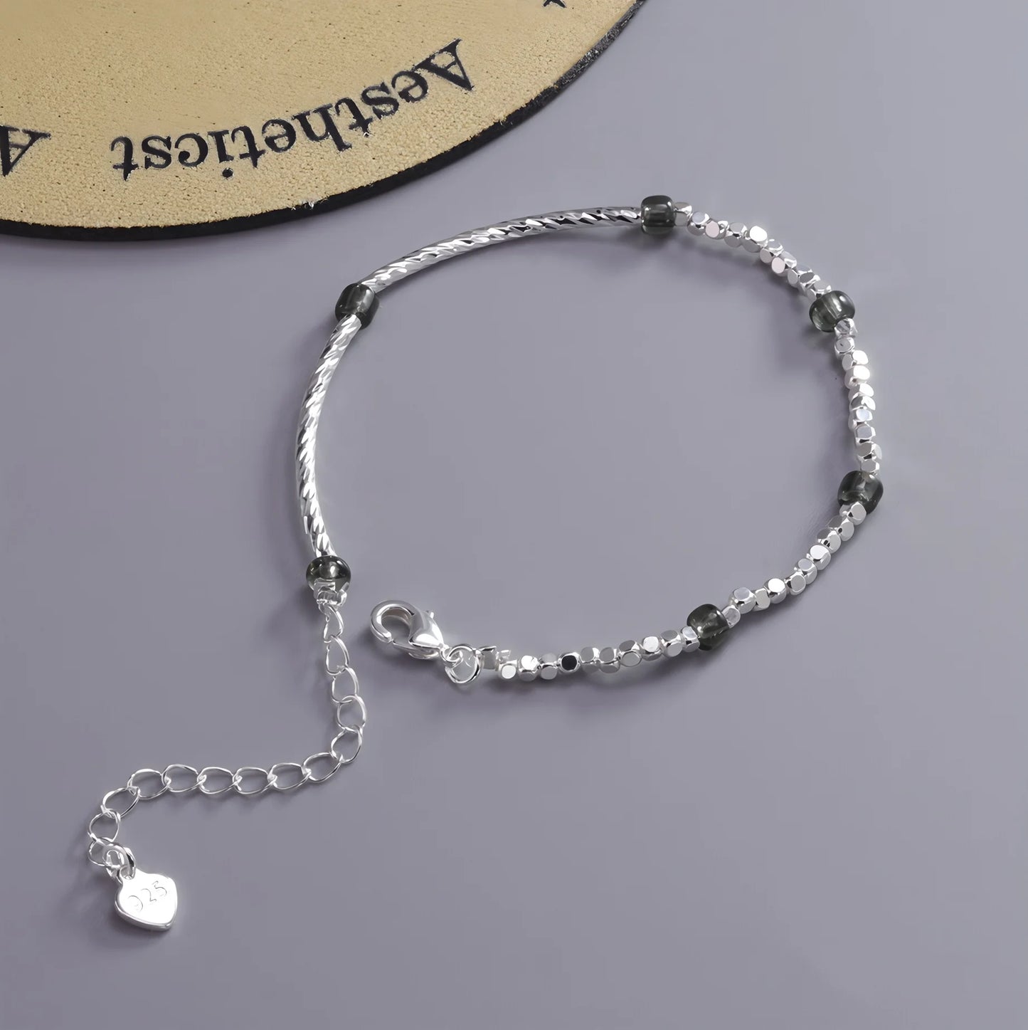 Love Heart Bracelet  – Sterling Silver