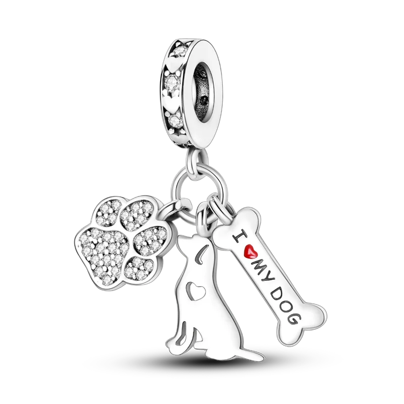 Zircon Charm – 925 Sterling Silver
