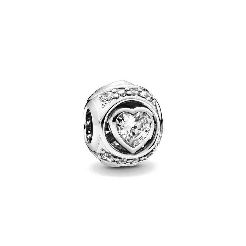White Series Charms – 925 Sterling Silver
