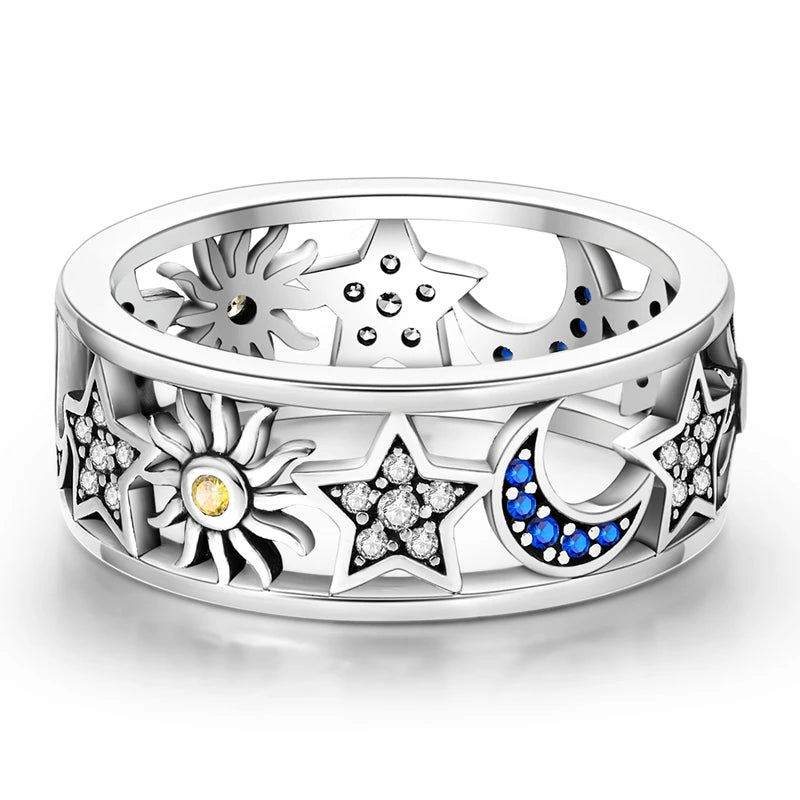 Spark 925 Sterling Silver Cocktail Ring